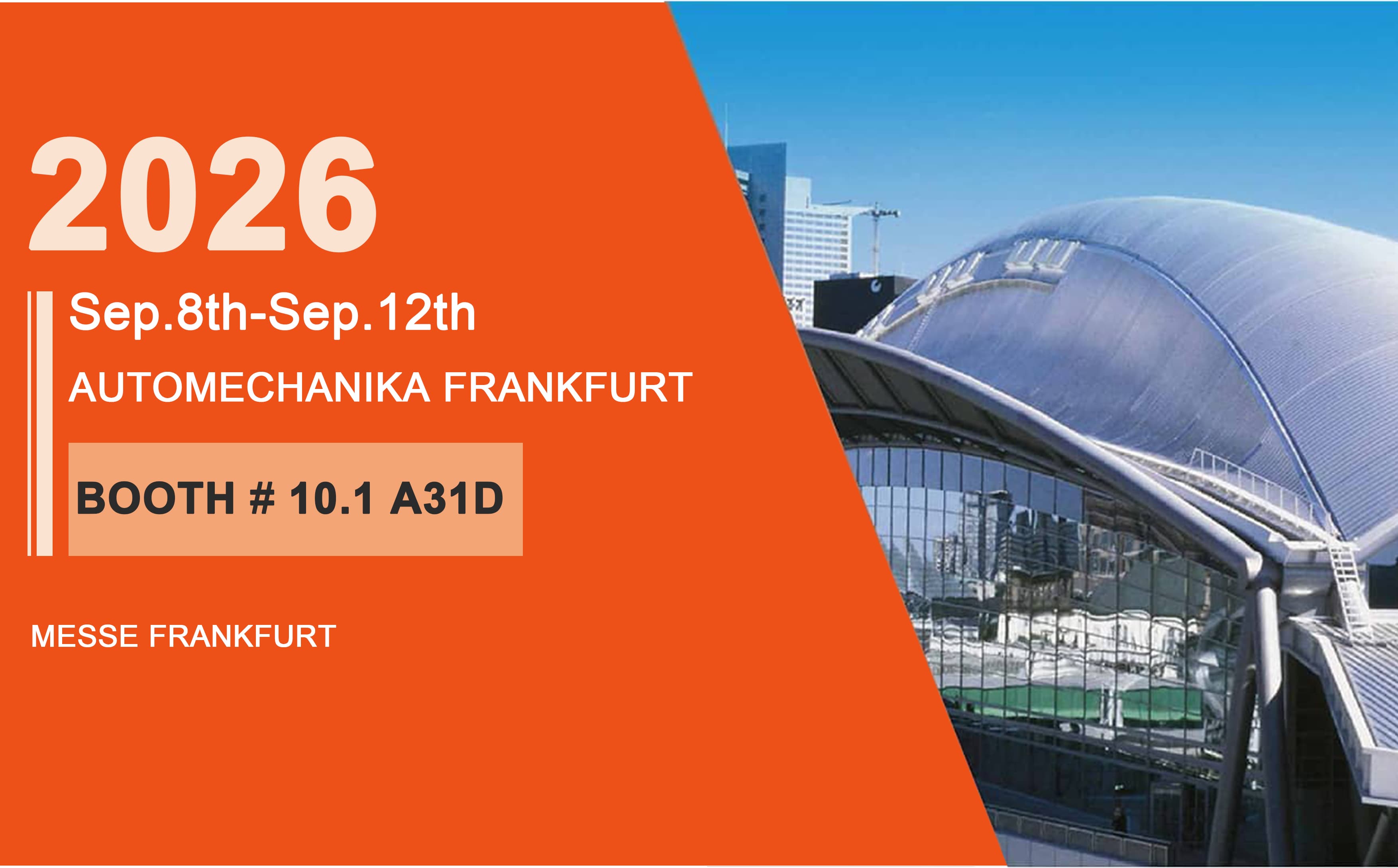 AUTOMECHANIKA FRANKFURT 2026
